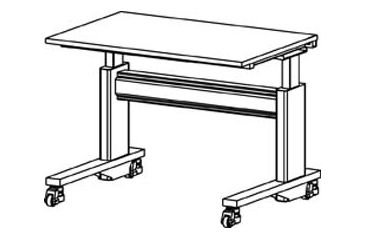 Image of Case Systems E/CART 36X60 Ic Trespa 4 Shlf 33503-048