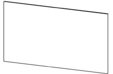 Image of Case Systems Finished Back Panel 360160 F4000360160