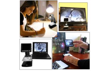 Image of Cassini C-3DM 500x, 5 Mega Pixels 3-D LCD Digital Microscope, Black, NSN N, C-3DM