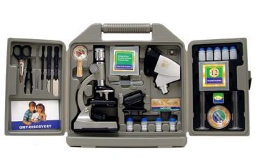 Image of Cassini 67pc Microscope Kit, Silver C-67M