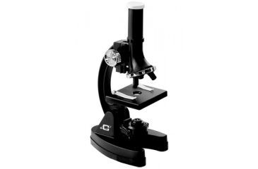 Image of Cassini 98pc 1200X Microscope + Projection Hood and Case, Black C -1200M