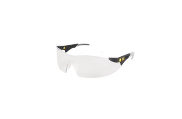 Image of Caterpillar Dozer Safety Glasses w/Anti-Fog Clear Lenses, Black CSA-DOZER-100
