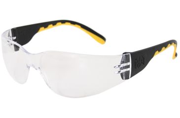 Image of Caterpillar Track Safety Glasses w/Anti-Fog Clear Lenses, Black, CSA-TRACK-100-AF