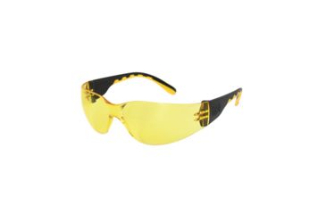 Image of Caterpillar Track Safety Glasses w/Anti-Fog Yellow Lenses, Black CSA-TRACK-112