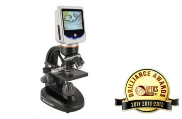 Image of Celestron LCD Deluxe Digital Microscope with Rotatable Screen