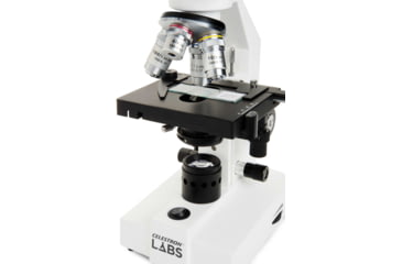 Image of Celestron Labs CB2000CF Compound Binocular Microscope,10x,20x Eyepieces,4x,10x,40x,100x Achromatic Objective Lenses 44131