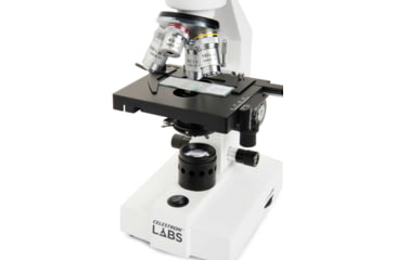 Image of Celestron Labs CM2000CF Compound Microscope,10x,20x Eyepieces and 4x,10x,40x,100x Achromatic Objective Lenses 44130