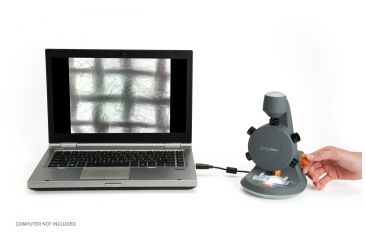 Image of Celestron MicroSpin 2MP USB Desktop Digital Microscope 44114