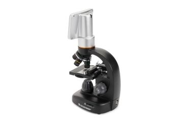 Image of Celestron TetraView LCD Digital Touch Screen Microscope, Black/Silver 44347