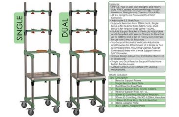 Image of Chemglass Benchtop Process Reactor Stand CG-1951-100