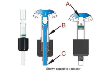 Image of Chemglass Valve CHEM-DRAIN Complete 6M CG-510-01