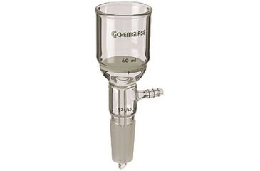 Image of Chemglass Filter Funnel 15ML 14/20 M CG-1406-41
