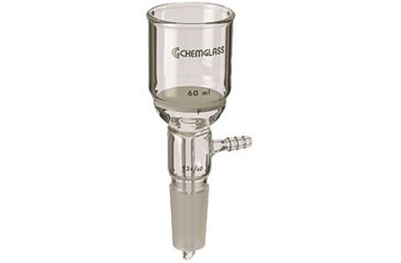 Image of Chemglass Filter Funnel 350ML 24/40 M CG-1406-25