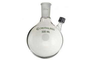 Image of Chemglass Flask 250ML 14/20 With Side CG-1514-24
