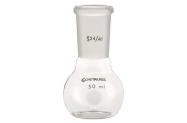 Image of Chemglass Flask Flat Bottom 1L 24/40 CG-1500-07