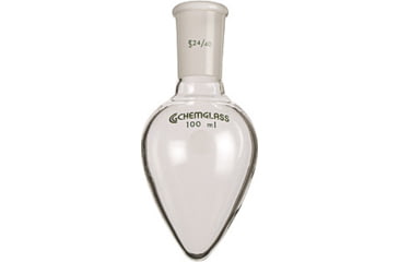 Image of Chemglass Flask Hw Pear 25ML 14/20 CG-1554-26