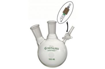 Image of Chemglass Flask Reaction 2NK 250ML 1 AF-0530-22