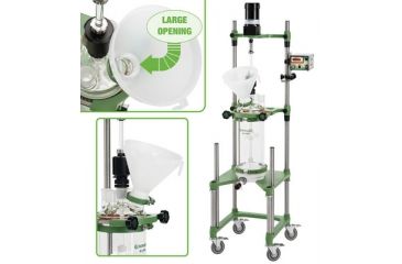 Image of Chemglass Funnel Pp 14.1l 350top/80flang CG-1767-R814, Unit EA
