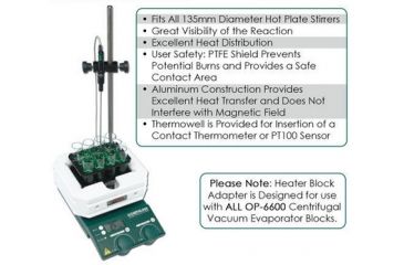 Image of Chemglass Heater Block Adapter CG-6700-01