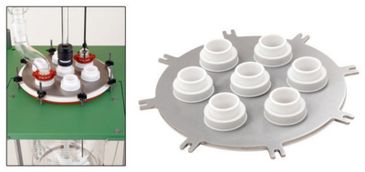 Image of Chemglass Reaction Vessel Lid #316 Ss CG-1968-B-10