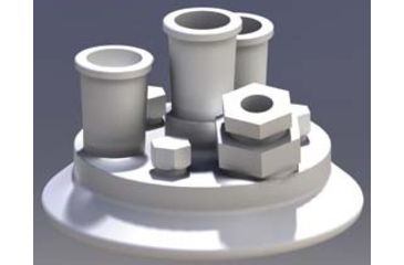 Image of Chemglass Plug Ptfe 1/4 Male Npt CG-1945-T-90