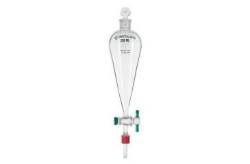 Image of Chemglass Separatory Funnel Tfetip 250ML CG-1744-02