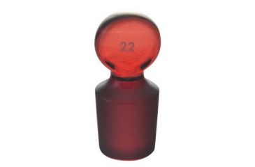 Image of Chemglass Stopper #13 Low Actinic Red CG-3018-A-02