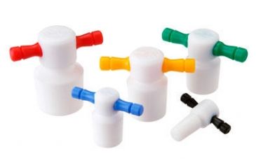 Image of Chemglass Stopper Teflon #38 Black CG-3020-A-08