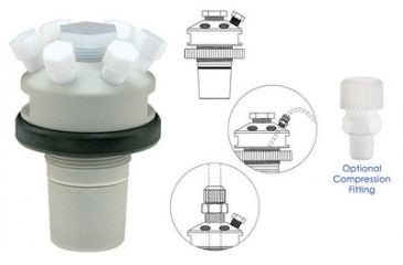 Image of Chemglass Baffle Adapter 45/50 6 Port CG-1971-81