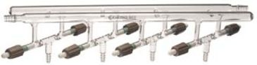 Image of Chemglass Vacuum / Inert Manifold 5 Por CG-4438-03