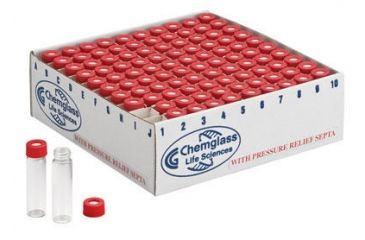 Image of Chemglass Vial Pressure Relief40ml-pk100 CG-4912-06, Unit PK