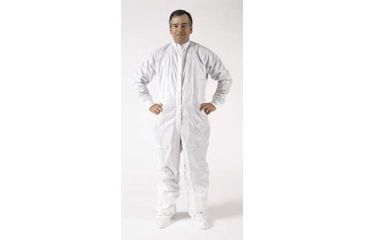 Image of CleanWear Cover Coat Dacron Wh Med 74020-M