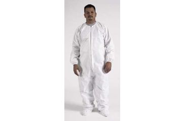 Image of CleanWear Tyvek Cvrall Elc Stxl Wh 25CS 1154-1-XL