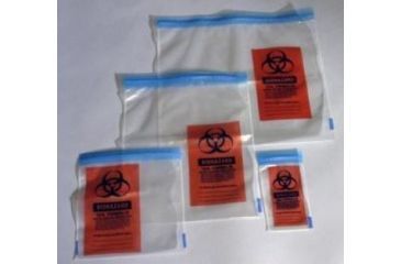 Image of Com-Pac Bitran Liquid-Tight Specimen Bags, Com-Pac 4746-S Bitran Saranex (Series S) Bags