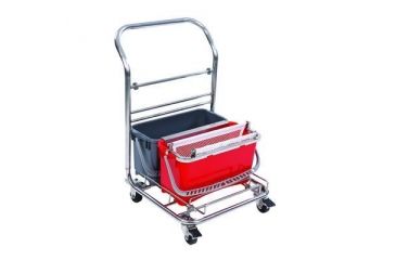 Image of Contec Mop Cart Ss 2 Pp 20l Bkts Cs1 2757, Unit CS