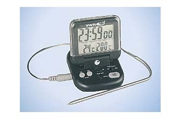 Image of Control Company Alarm Thermometer/Timer 4147 Vwr Thermometer Alarm + Timer