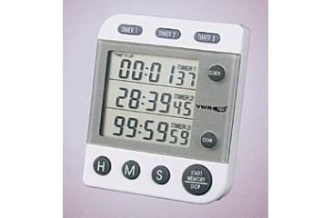 Image of VWR Three-Line Alarm Timer 5008 Vwr Timer Traceable 3-LINE