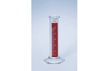 Image of Corning Cylinder Grad Red Pyrex 50ML 3044-50