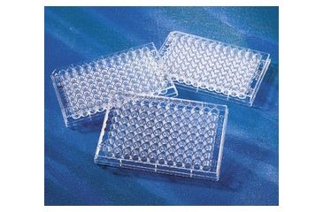 Image of Corning Plate Wht 96WL W/CLR Bot CS100 3632