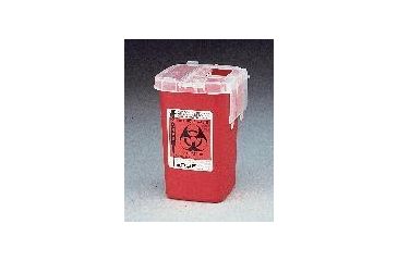 Image of Covidien 2 Gallon Container Red 1525SA