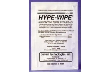Image of Current Technologies Wipe Bleach Towel 6X12 CS100 9103