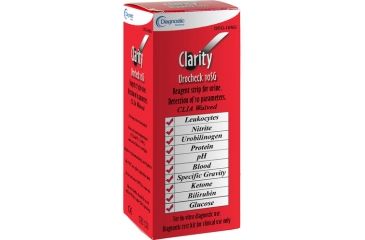 Image of Diagnostic Test Group Urine Strip Blood Pk100 DTG-HEM, Unit PK