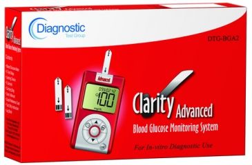 Image of Diagnostic Test Group Glucose Meter Advanced Kit DTG-BGA2, Unit KT