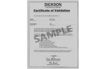 Image of Dickson Certificate Of Validation N520