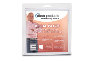 Image of Dicor Corporation Sealing Tape Aluminum 6in x 6 Patch, 522AF-66-1C