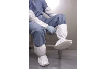 Image of Dupont Boot Cover W/PVC Sole Md CS100 IC444BWHMD0B