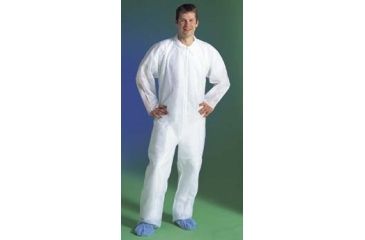 Image of Dupont Coverall Cln Rag Slv Lg Cs25 IC258SWHLG0C, Unit CS