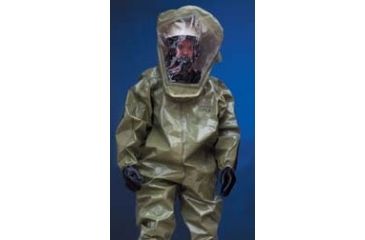 Image of Dupont Cpf 4 Coverall W/HOOD Sm CS6 C4168TGRSM00