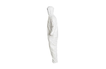 Image of DuPont Tyvek IsoClean Hooded Coverall, White, Large, Case of 25, IC180SWHLG00