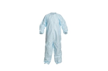 Image of DuPont Tyvek Micro-Clean 2-1-2 Coverall, Sterile, Blue, 2x, Case of 25, CC252BBU2X0S, Unit CS